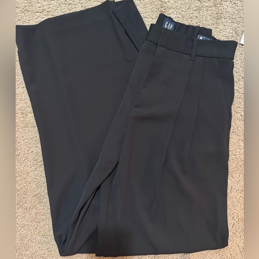 GAP High Rise Black Trousers